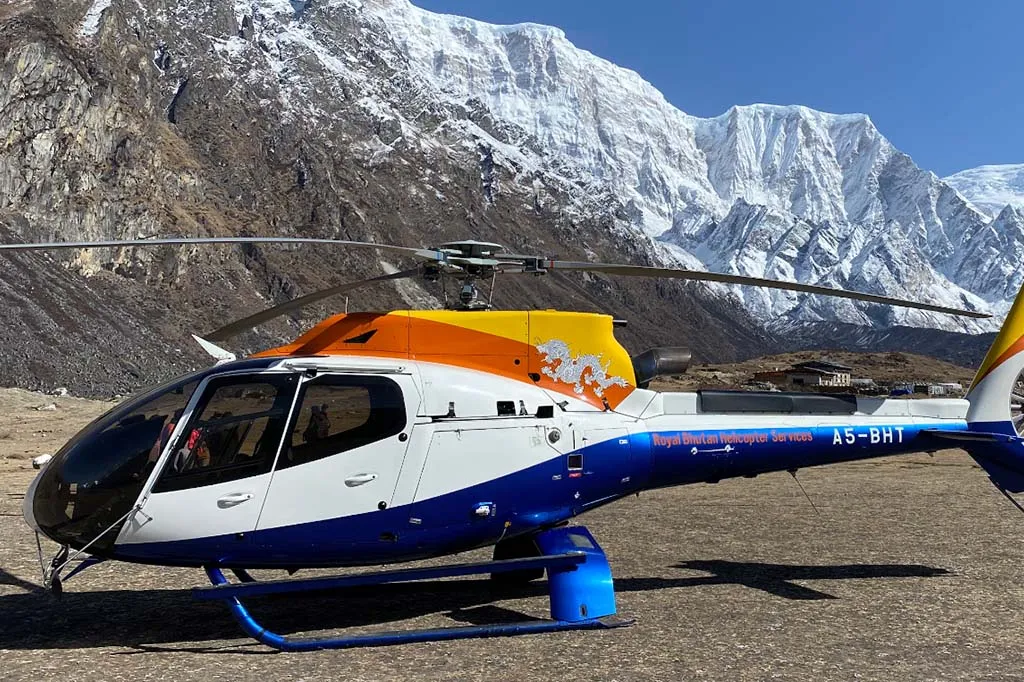 Helicopter Tour of the Himalayan Peaks