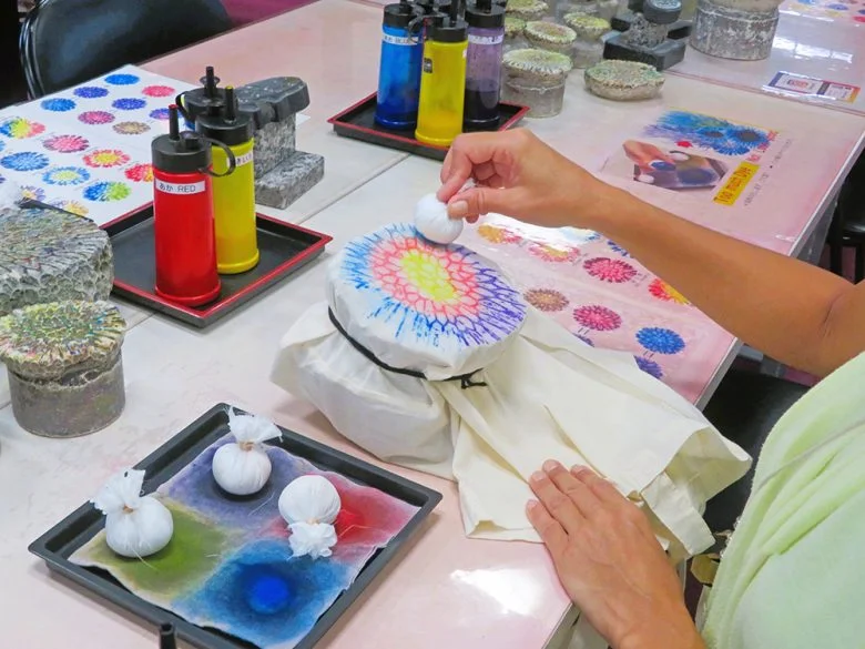 Coral Dyeing Art Class (Bingata)